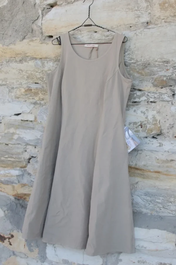 Kleider*Privatsachen cocon commerz Kleid 2210308 MONETHESE in karton/hellbraun - Bicotton
