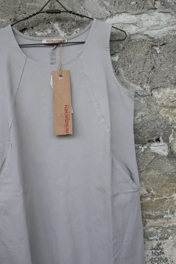 Kleider*Privatsachen cocon commerz Kleid 2210309 EINKOMET in kiesel/hellgrau - Bicotton