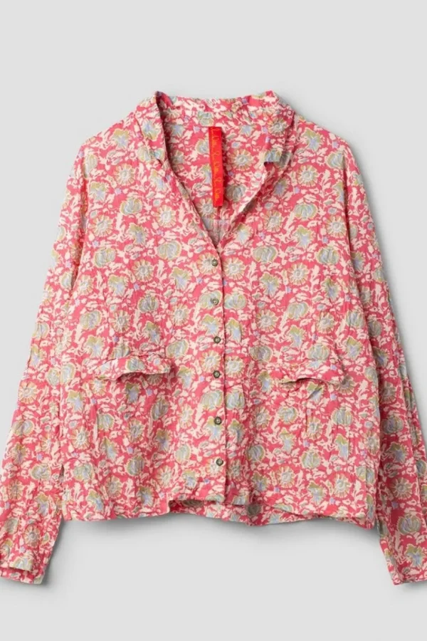 Blusen*Ewa i Walla * Bluse 44118 CECILIA mit süßem flower print (original) - softer Voile