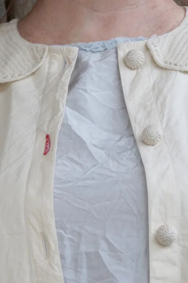 Blusen*Ewa i Walla Bluse 44970 CLARA in pastellblau (ice blue) - exklusive Seide