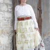 Blusen*Ewa i Walla Bluse 44983 EMELIE in weiss (white) - reine Knitterbaumwolle