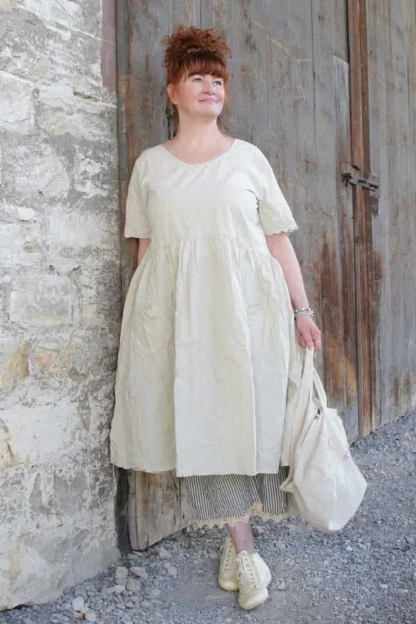 Kleider*Ewa i Walla Kleid 55839 VEGA im hellen mint (soft mint) - reine Knitterbaumwolle