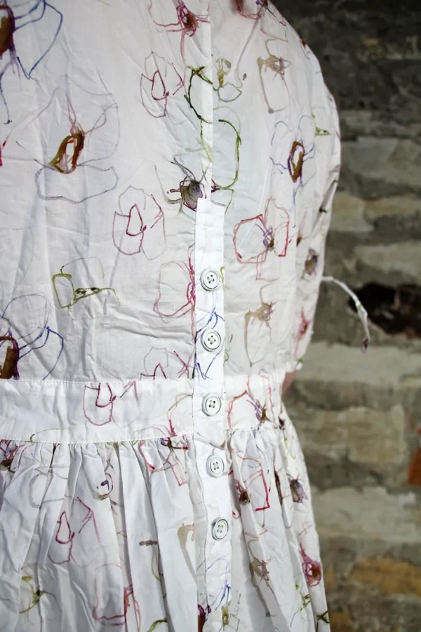 Kleider*Ewa i Walla Kleid GULL-BRITT 55889 in Flower Print (original) - reine Knitterbaumwolle