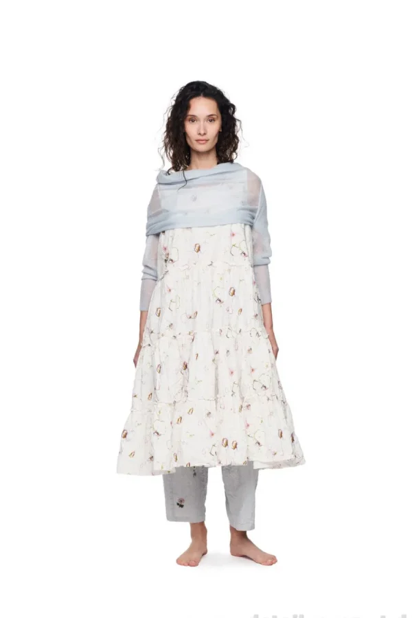 Kleider*Ewa i Walla Kleid JASMINA 55890 in Flower Print (original) - reine Knitterbaumwolle