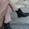 Leggings*Ewa i Walla * Leggings 11410 ELLEN in altrose (taupe) - softe Baumwolle mit Elasthan
