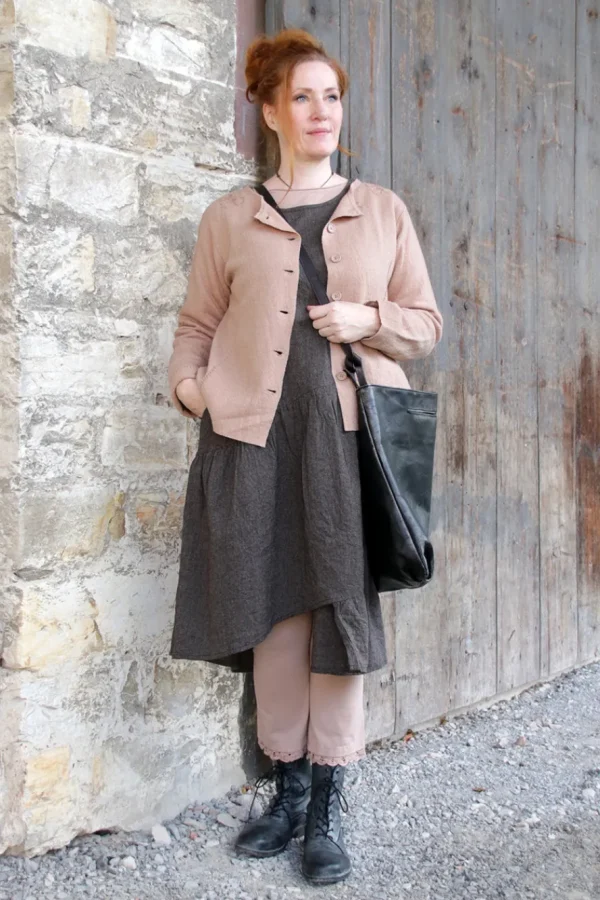 Leggings*Ewa i Walla * Leggings 11410 ELLEN in altrose (taupe) - softe Baumwolle mit Elasthan