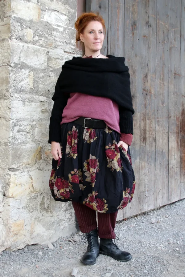 Pullunder | Pullover*Ewa i Walla Pullunder 33374 GUNDA in himbeerrot (heather) - 80% recycelte Baumwolle