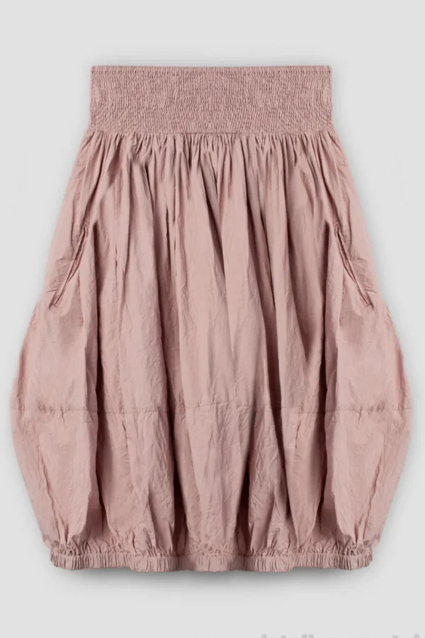 Röcke*Ewa i Walla Rock DESIRE 22269 in rose (pale mauve) - reine Knitterbaumwolle