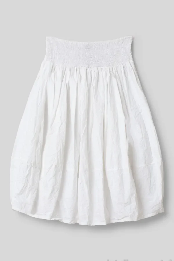 Röcke*Ewa i Walla Rock DESIRE 22269 in weiß (white) - reine Knitterbaumwolle