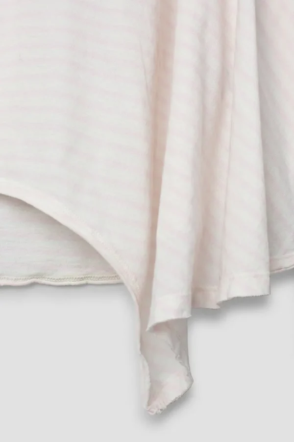 Shirts*Ewa i Walla Shirt 44975 ELSA in creme mit Ringel in rosa (pink striped jersey) - softer Jersey