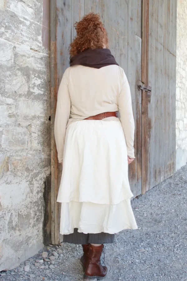 Shirts*Ewa i Walla Shirt 44943 TYRA in sand/natur (pearl) - Jersey aus reiner Baumwolle