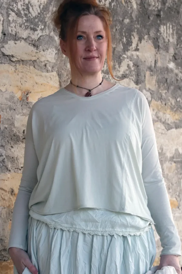Shirts*Ewa i Walla Shirt ZITA 44146 in zartem mint (soft jade) - softes Jersey aus reiner Baumwolle