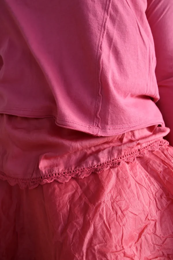 Tops*Ewa i Walla Top NORA 33398 in korallenrot (cerise) - reine Viskose